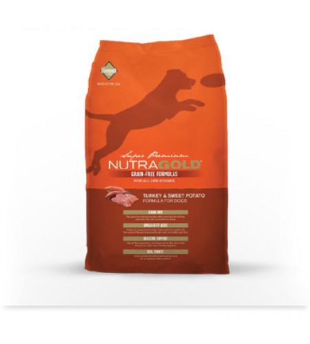 NUTRAGOLD GRAIN FREE PERÚ&BATATA DOCE 13,6KG